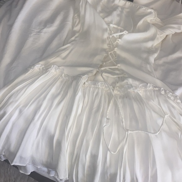 Perfect summary White Dress “Romance” Nonna Colecftion Dubai Mall NWT - Picture 11 of 17